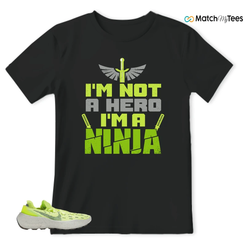 NIKE SPACE HIPPIE 04 LIGHT LEMMON TWIST SNEAKER Matching Tees t-shirt