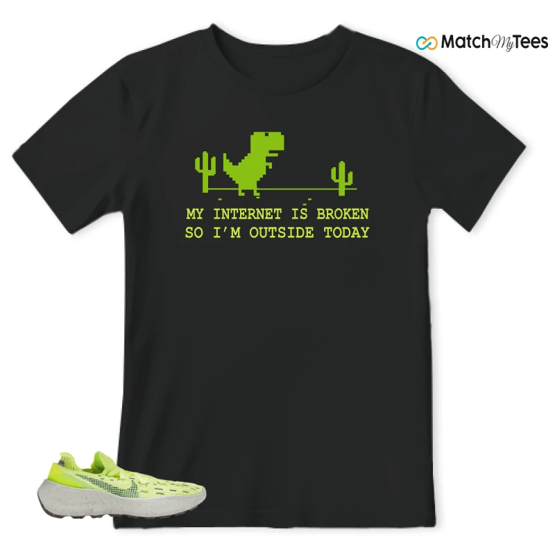 NIKE SPACE HIPPIE 04 LIGHT LEMMON TWIST SNEAKER Matching Tees t-shirt