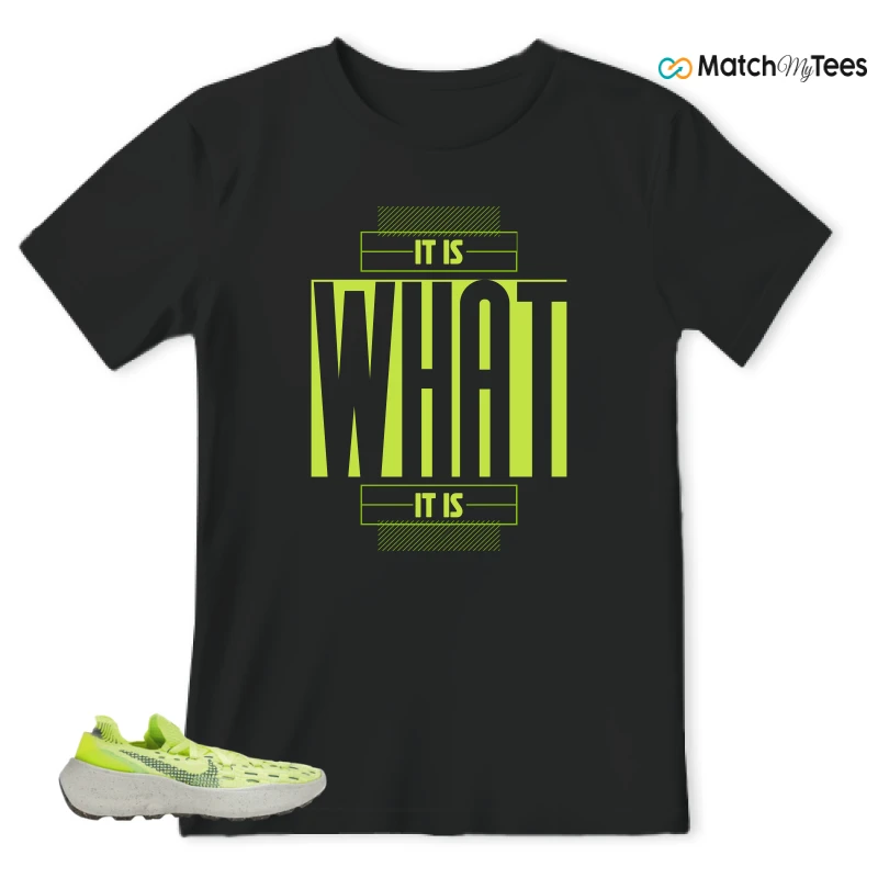 NIKE SPACE HIPPIE 04 LIGHT LEMMON TWIST SNEAKER Matching Tees t-shirt