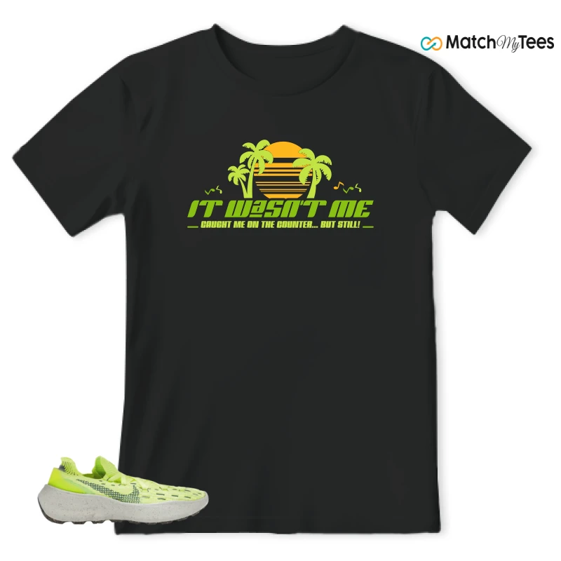 NIKE SPACE HIPPIE 04 LIGHT LEMMON TWIST SNEAKER Matching Tees t-shirt