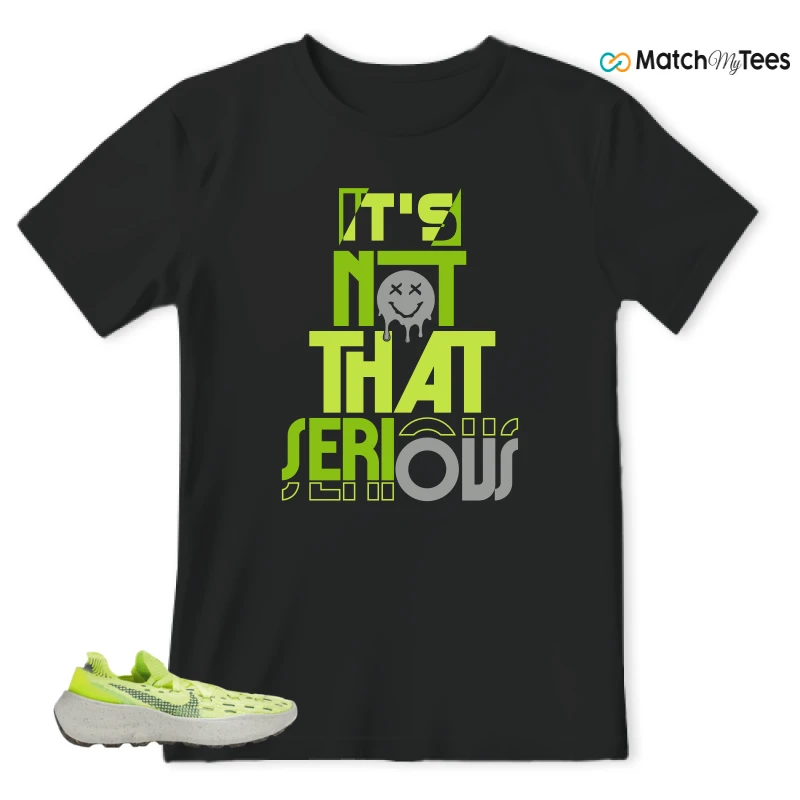 NIKE SPACE HIPPIE 04 LIGHT LEMMON TWIST SNEAKER Matching Tees t-shirt