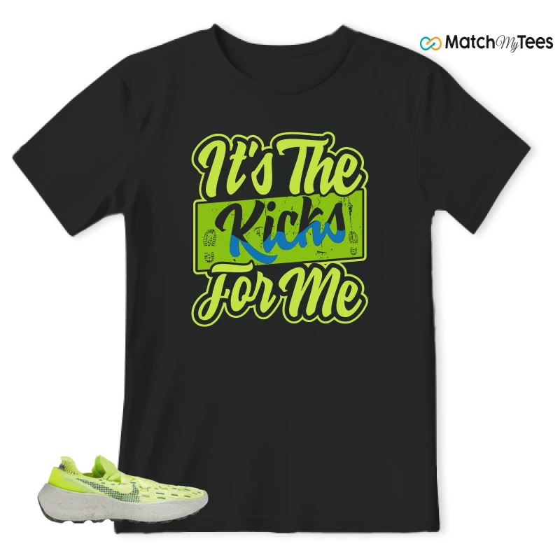 NIKE SPACE HIPPIE 04 LIGHT LEMMON TWIST SNEAKER Matching Tees t-shirt