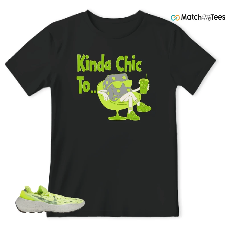 NIKE SPACE HIPPIE 04 LIGHT LEMMON TWIST SNEAKER Matching Tees t-shirt