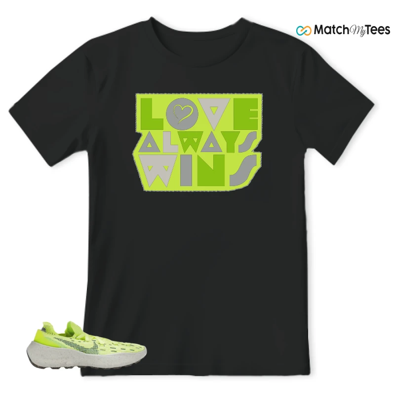 NIKE SPACE HIPPIE 04 LIGHT LEMMON TWIST SNEAKER Matching Tees t-shirt