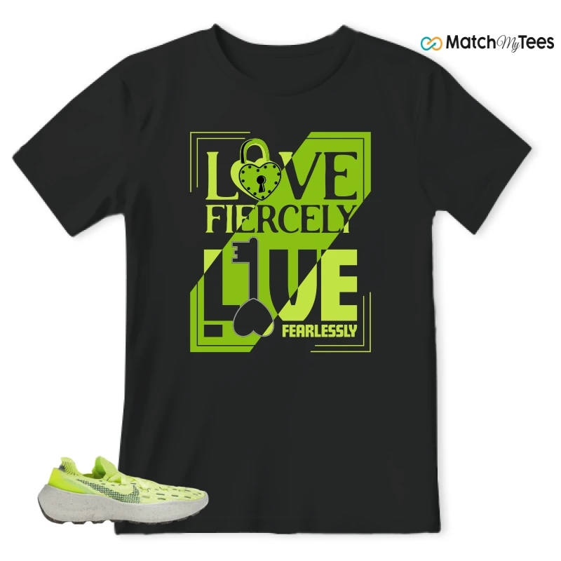 NIKE SPACE HIPPIE 04 LIGHT LEMMON TWIST SNEAKER Matching Tees t-shirt