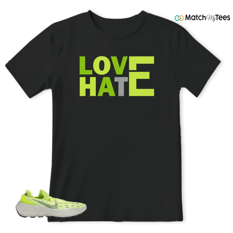 NIKE SPACE HIPPIE 04 LIGHT LEMMON TWIST SNEAKER Matching Tees t-shirt