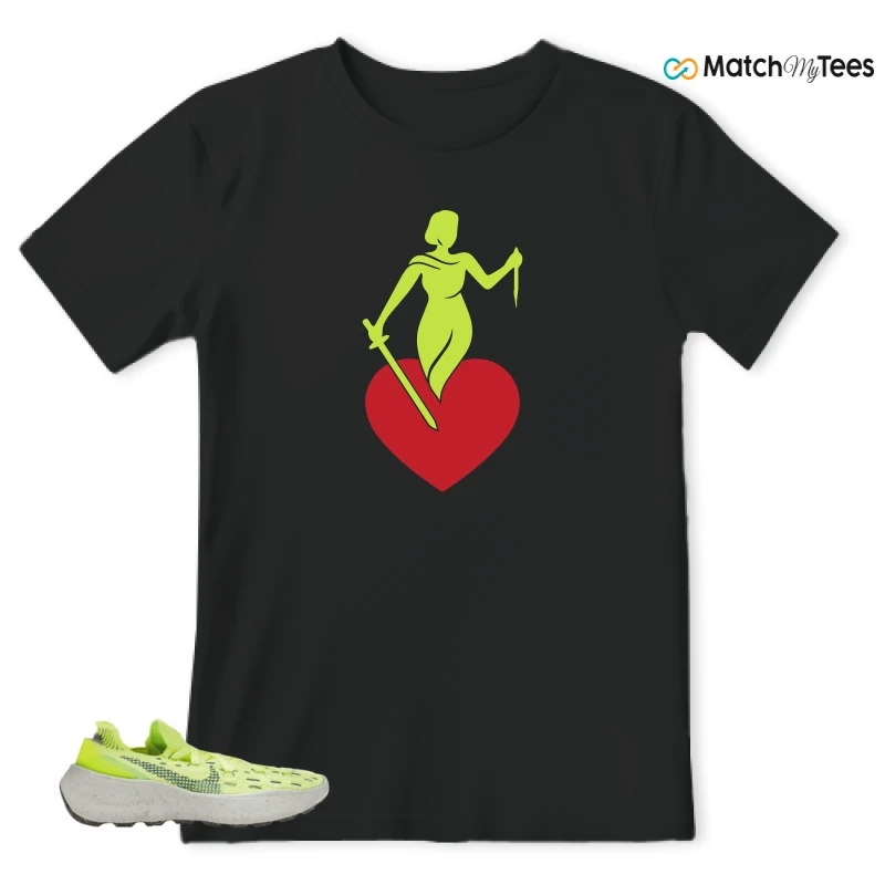 NIKE SPACE HIPPIE 04 LIGHT LEMMON TWIST SNEAKER Matching Tees t-shirt