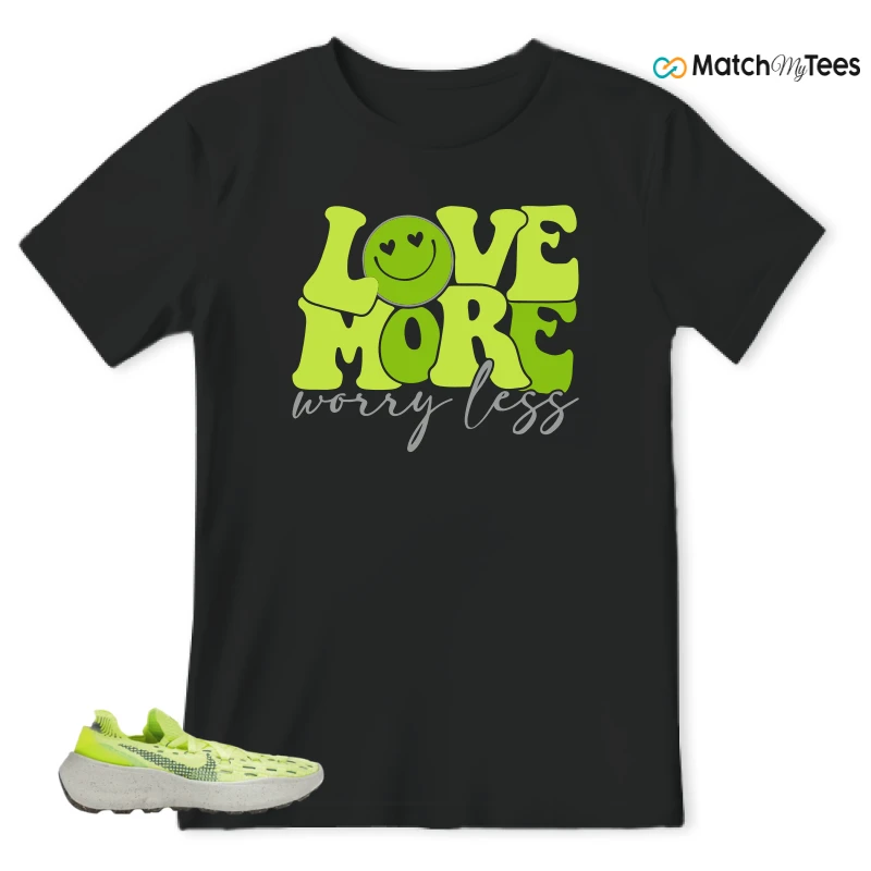 NIKE SPACE HIPPIE 04 LIGHT LEMMON TWIST SNEAKER Matching Tees t-shirt