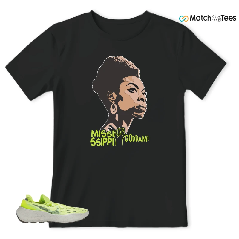 NIKE SPACE HIPPIE 04 LIGHT LEMMON TWIST SNEAKER Matching Tees t-shirt