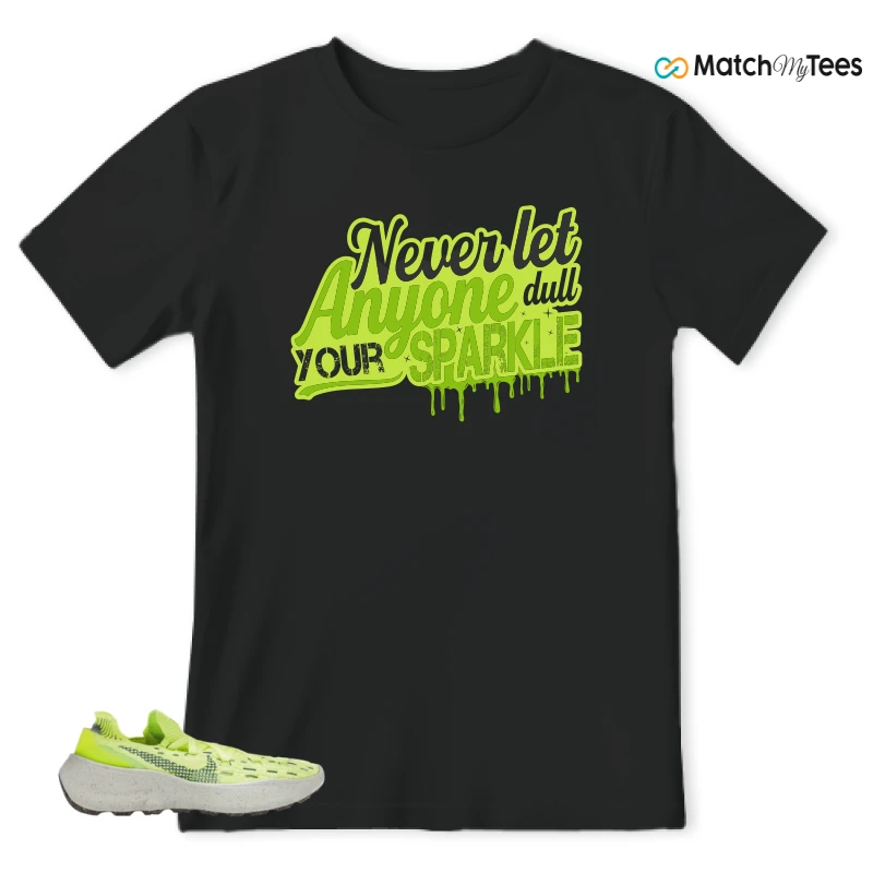 NIKE SPACE HIPPIE 04 LIGHT LEMMON TWIST SNEAKER Matching Tees t-shirt