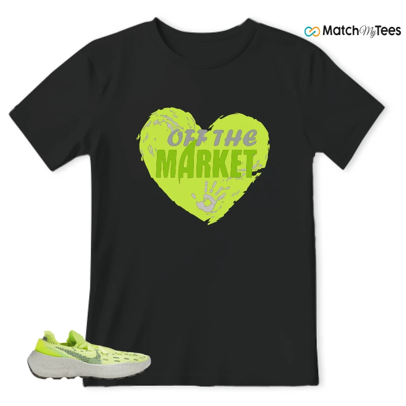 NIKE SPACE HIPPIE 04 LIGHT LEMMON TWIST SNEAKER Matching Tees t-shirt