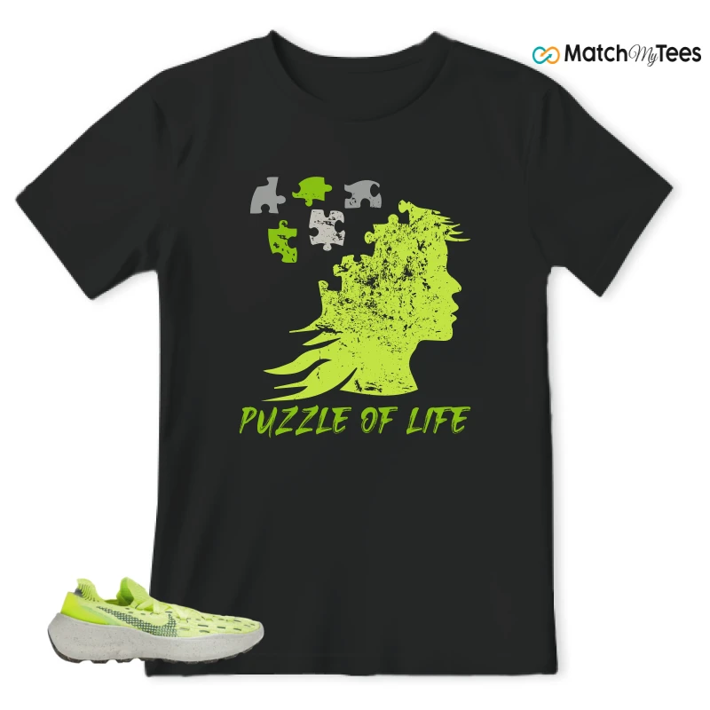 NIKE SPACE HIPPIE 04 LIGHT LEMMON TWIST SNEAKER Matching Tees t-shirt