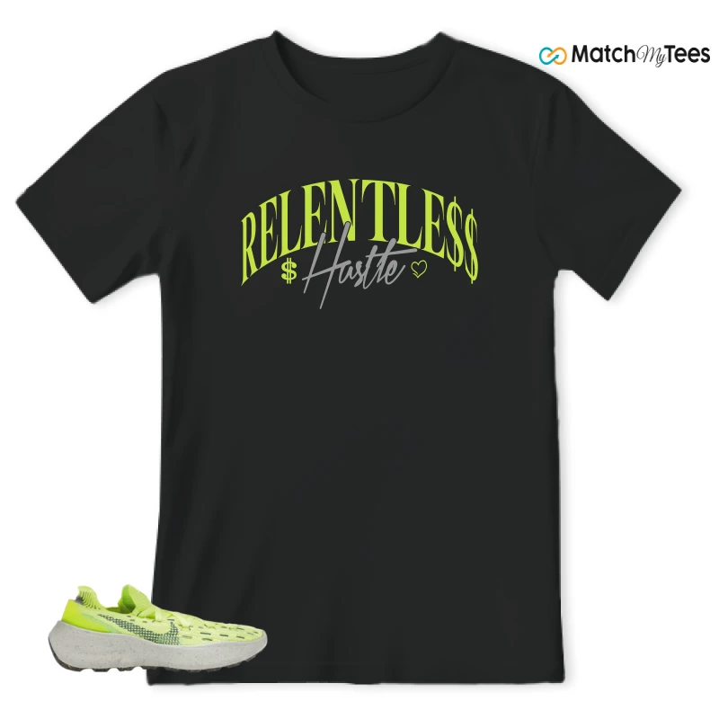 NIKE SPACE HIPPIE 04 LIGHT LEMMON TWIST SNEAKER Matching Tees t-shirt
