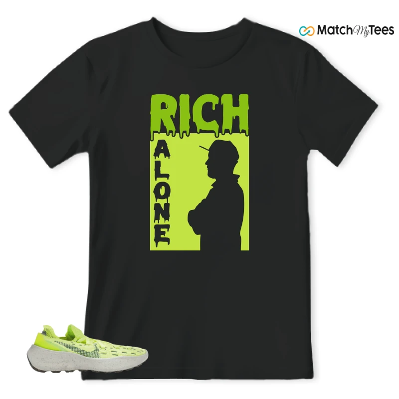 NIKE SPACE HIPPIE 04 LIGHT LEMMON TWIST SNEAKER Matching Tees t-shirt
