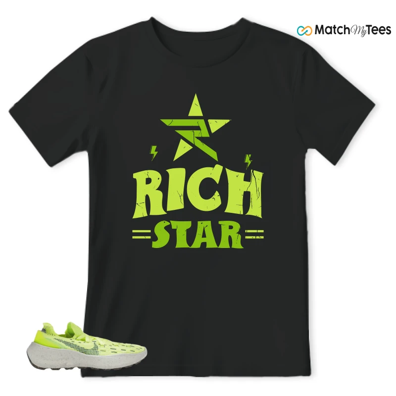 NIKE SPACE HIPPIE 04 LIGHT LEMMON TWIST SNEAKER Matching Tees t-shirt