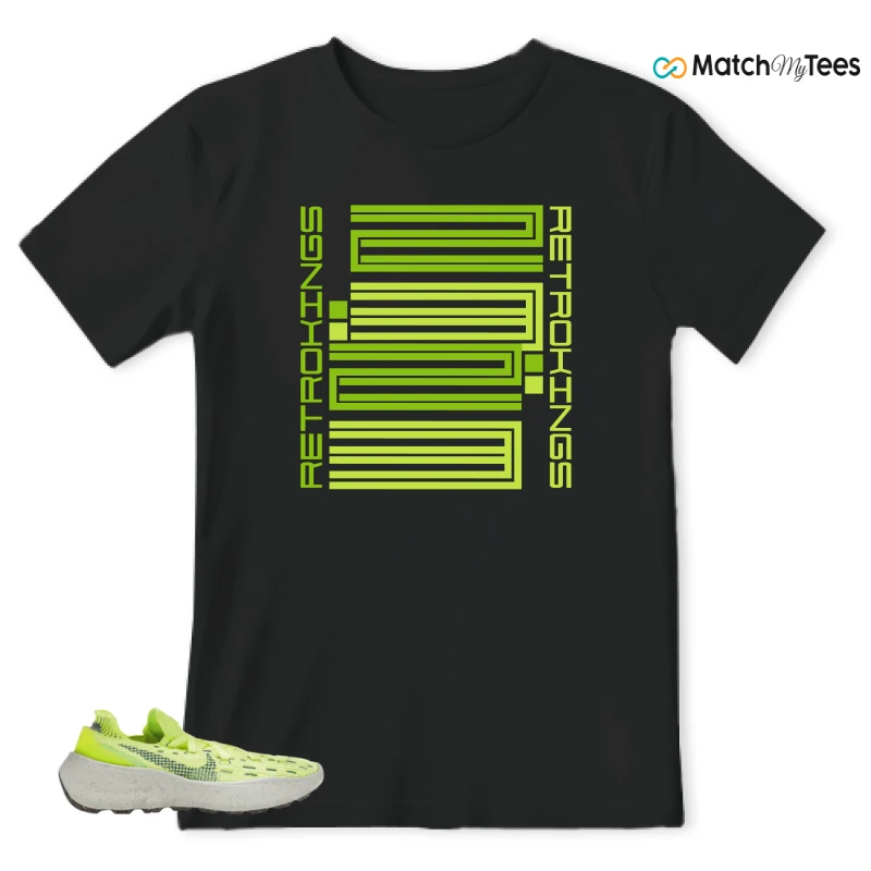 NIKE SPACE HIPPIE 04 LIGHT LEMMON TWIST SNEAKER Matching Tees t-shirt