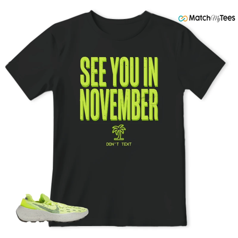 NIKE SPACE HIPPIE 04 LIGHT LEMMON TWIST SNEAKER Matching Tees t-shirt
