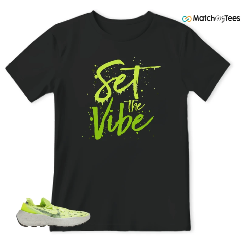 NIKE SPACE HIPPIE 04 LIGHT LEMMON TWIST SNEAKER Matching Tees t-shirt