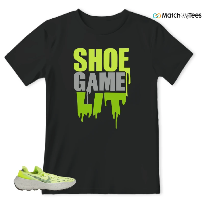 NIKE SPACE HIPPIE 04 LIGHT LEMMON TWIST SNEAKER Matching Tees t-shirt