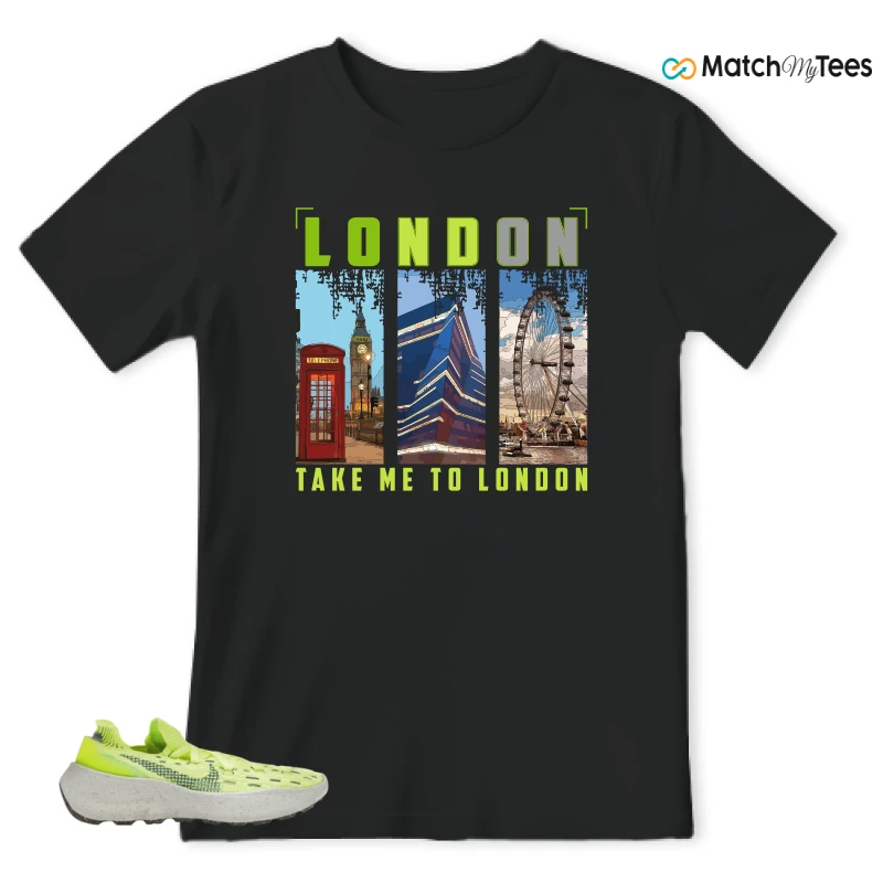 NIKE SPACE HIPPIE 04 LIGHT LEMMON TWIST SNEAKER Matching Tees t-shirt