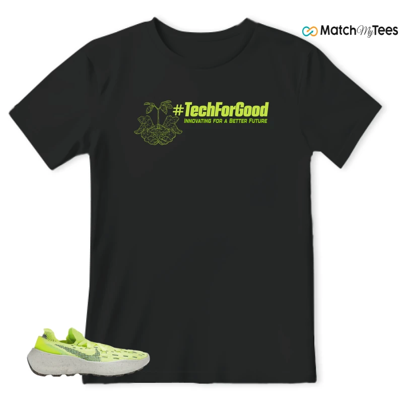 NIKE SPACE HIPPIE 04 LIGHT LEMMON TWIST SNEAKER Matching Tees t-shirt