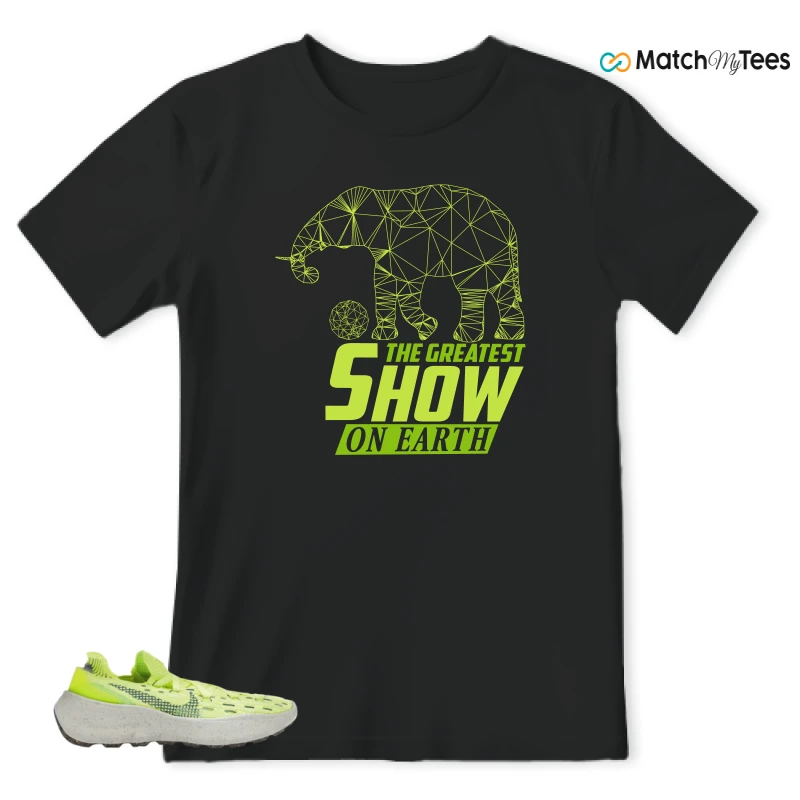 NIKE SPACE HIPPIE 04 LIGHT LEMMON TWIST SNEAKER Matching Tees t-shirt