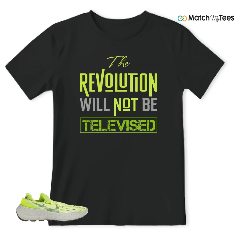 NIKE SPACE HIPPIE 04 LIGHT LEMMON TWIST SNEAKER Matching Tees t-shirt