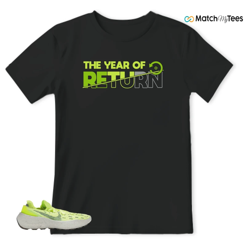 NIKE SPACE HIPPIE 04 LIGHT LEMMON TWIST SNEAKER Matching Tees t-shirt