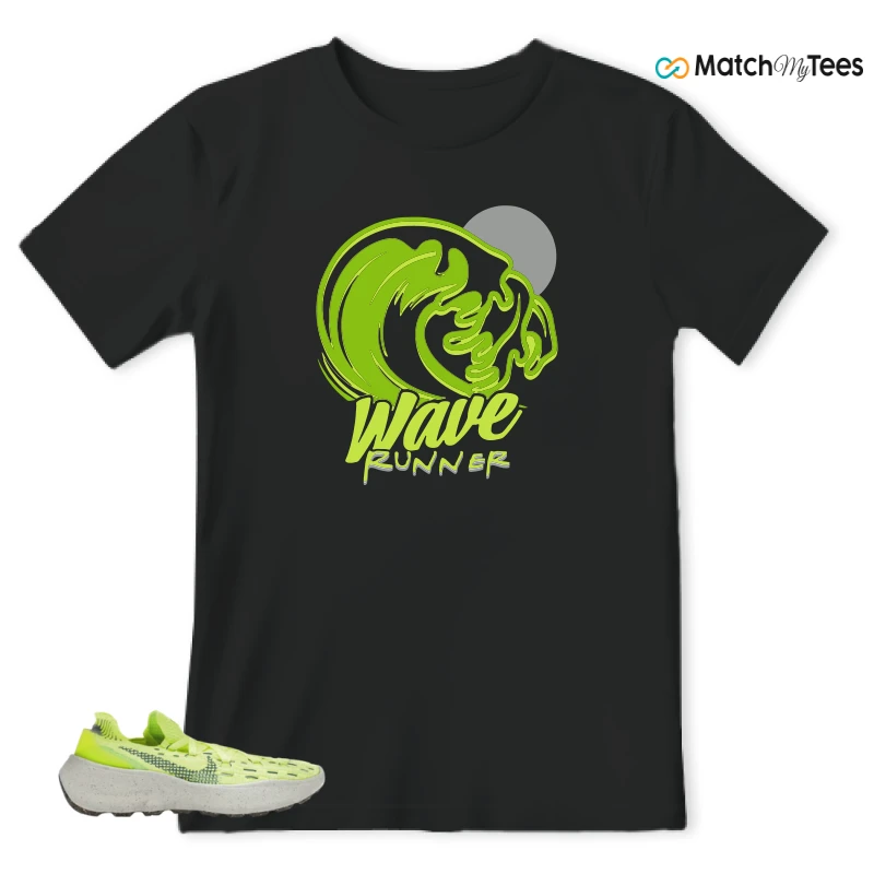 NIKE SPACE HIPPIE 04 LIGHT LEMMON TWIST SNEAKER Matching Tees t-shirt