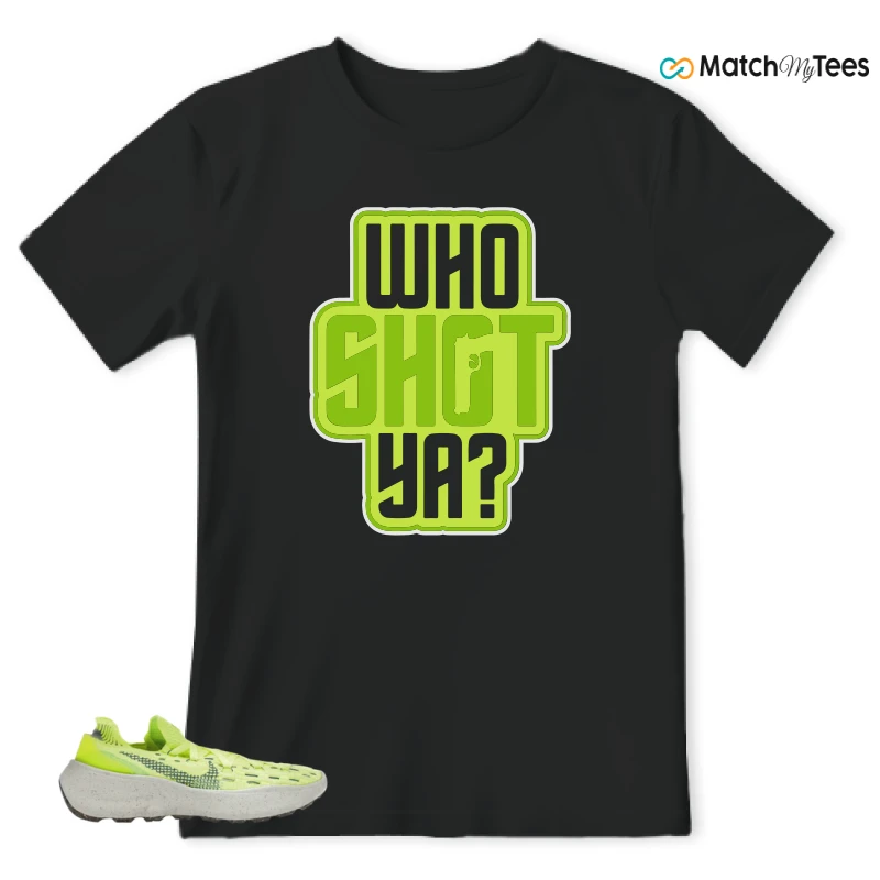 NIKE SPACE HIPPIE 04 LIGHT LEMMON TWIST SNEAKER Matching Tees t-shirt