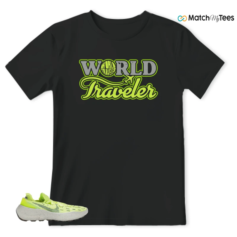 NIKE SPACE HIPPIE 04 LIGHT LEMMON TWIST SNEAKER Matching Tees t-shirt