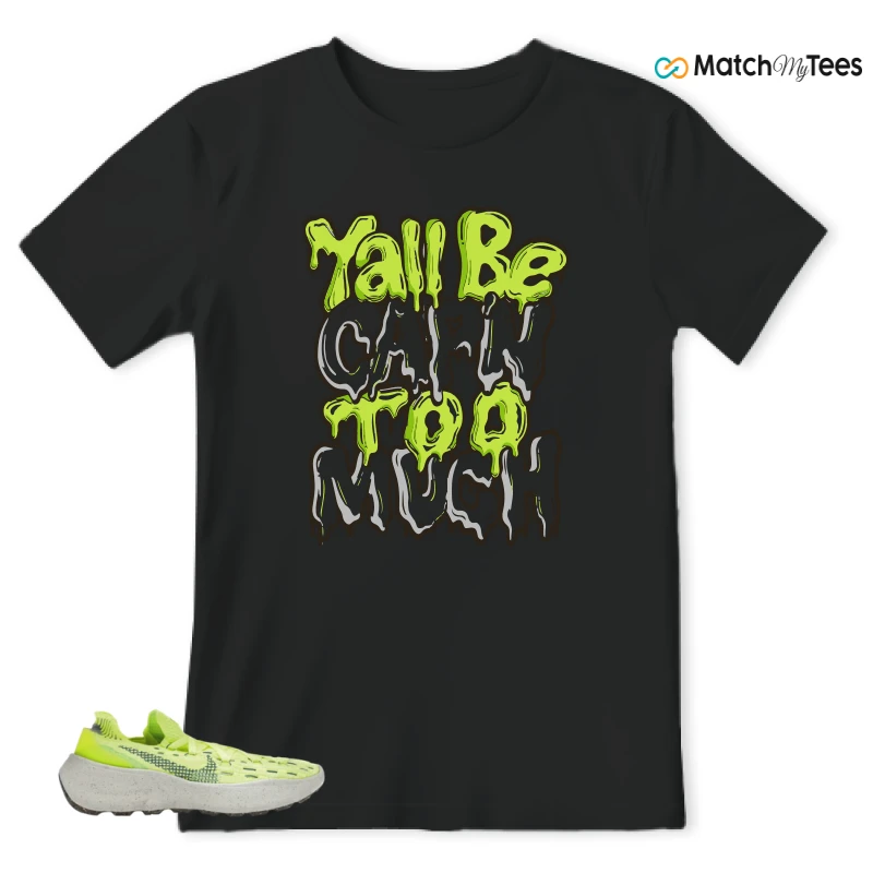 NIKE SPACE HIPPIE 04 LIGHT LEMMON TWIST SNEAKER Matching Tees t-shirt