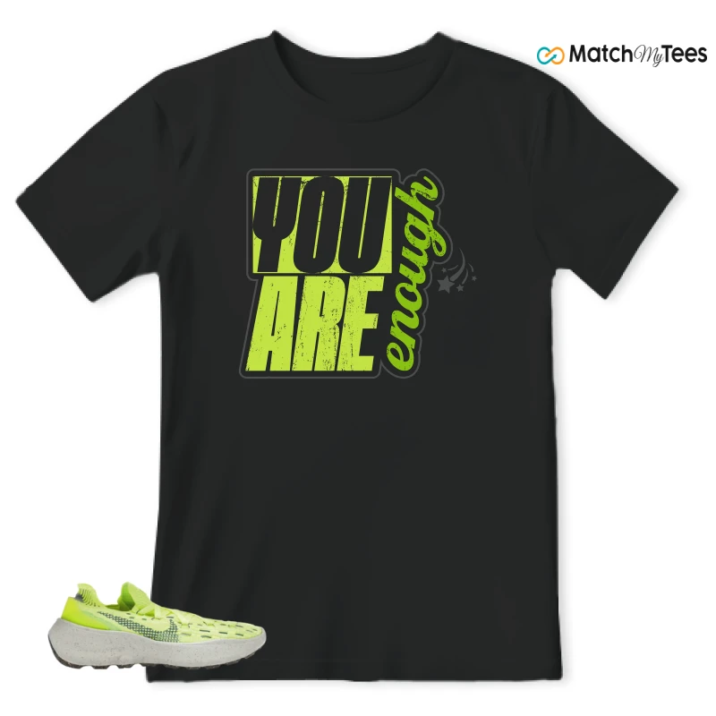 NIKE SPACE HIPPIE 04 LIGHT LEMMON TWIST SNEAKER Matching Tees t-shirt