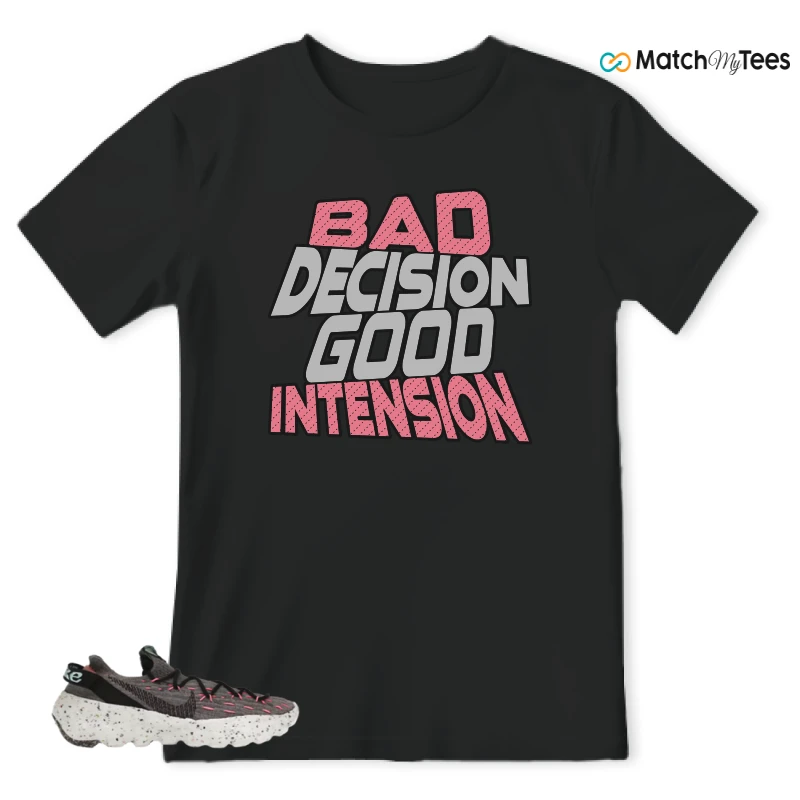 NIKE SPACE HIPPIE 04 PINK BLAST (WOMEN'S) SNEAKER Matching Tees t-shirt