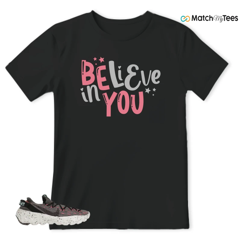 NIKE SPACE HIPPIE 04 PINK BLAST (WOMEN'S) SNEAKER Matching Tees t-shirt