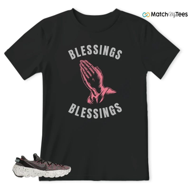 NIKE SPACE HIPPIE 04 PINK BLAST (WOMEN'S) SNEAKER Matching Tees t-shirt