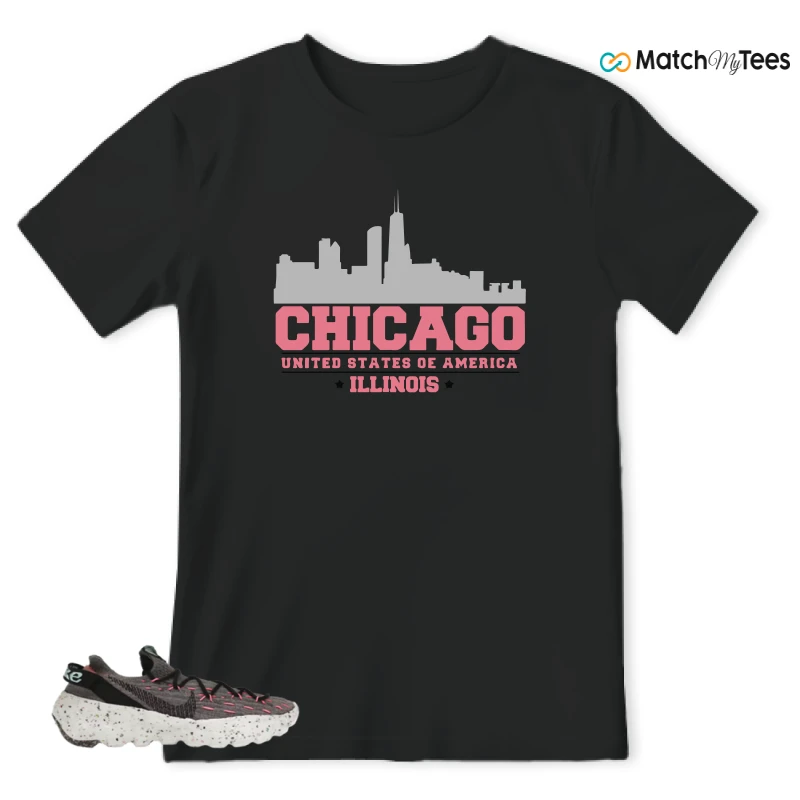 NIKE SPACE HIPPIE 04 PINK BLAST (WOMEN'S) SNEAKER Matching Tees t-shirt