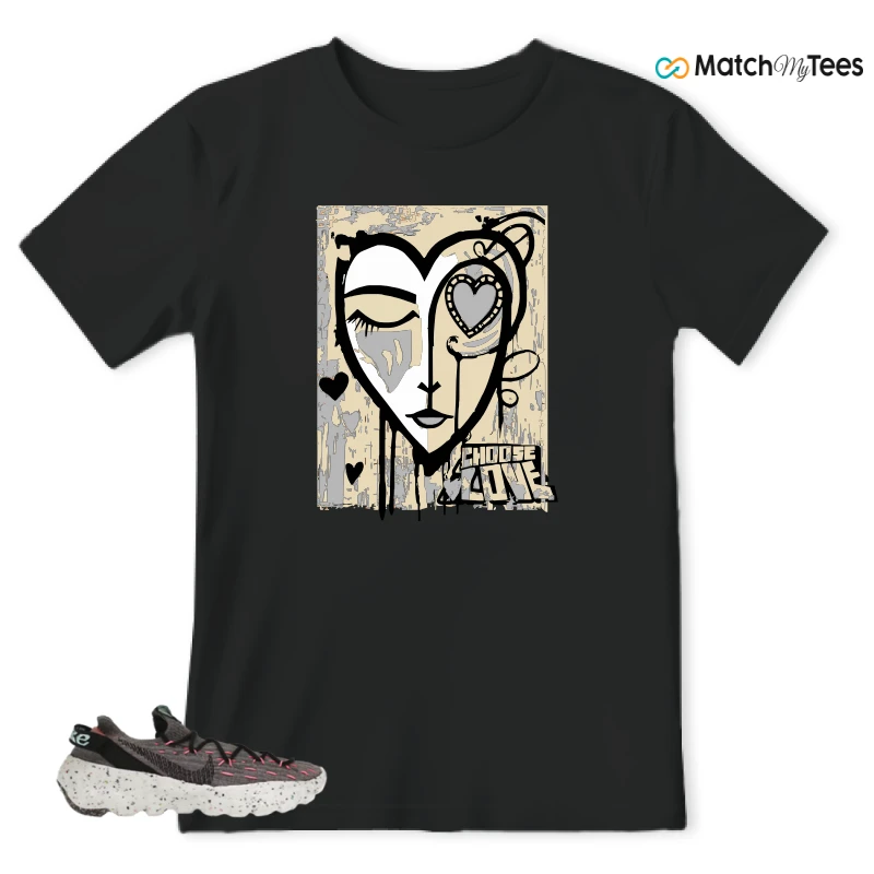 NIKE SPACE HIPPIE 04 PINK BLAST (WOMEN'S) SNEAKER Matching Tees t-shirt