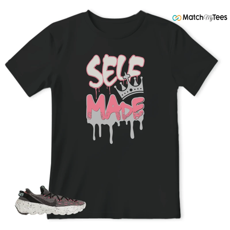 NIKE SPACE HIPPIE 04 PINK BLAST (WOMEN'S) SNEAKER Matching Tees t-shirt
