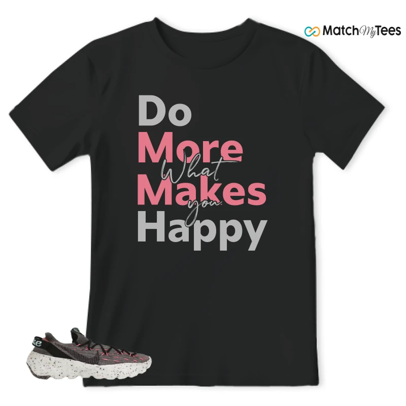NIKE SPACE HIPPIE 04 PINK BLAST (WOMEN'S) SNEAKER Matching Tees t-shirt