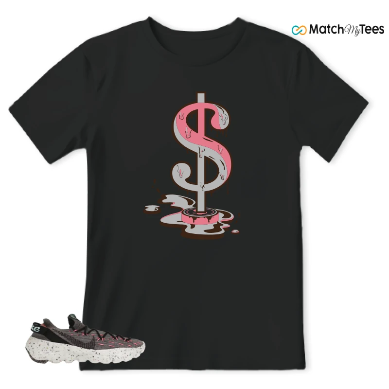 NIKE SPACE HIPPIE 04 PINK BLAST (WOMEN'S) SNEAKER Matching Tees t-shirt
