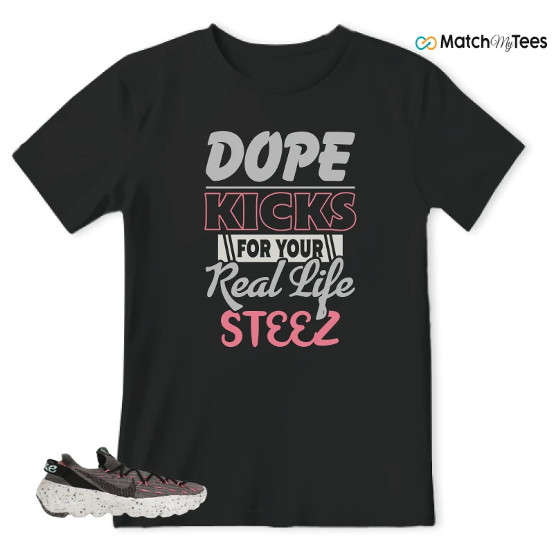 NIKE SPACE HIPPIE 04 PINK BLAST (WOMEN'S) SNEAKER Matching Tees t-shirt