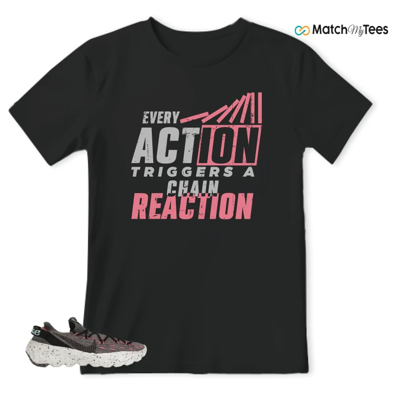 NIKE SPACE HIPPIE 04 PINK BLAST (WOMEN'S) SNEAKER Matching Tees t-shirt