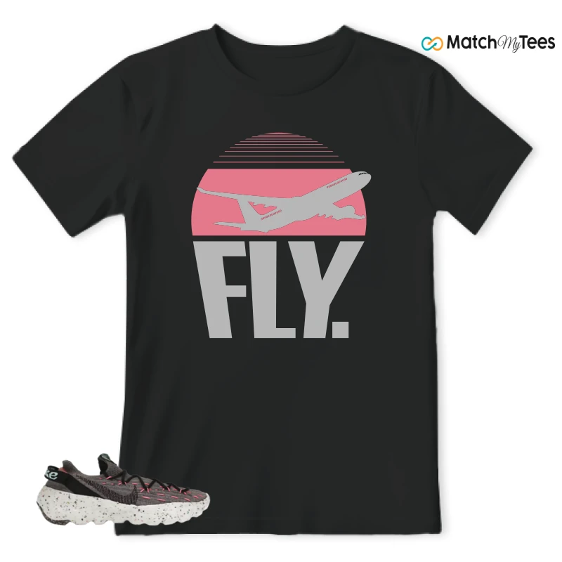 NIKE SPACE HIPPIE 04 PINK BLAST (WOMEN'S) SNEAKER Matching Tees t-shirt