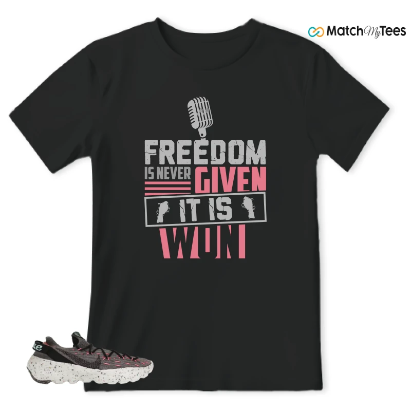 NIKE SPACE HIPPIE 04 PINK BLAST (WOMEN'S) SNEAKER Matching Tees t-shirt