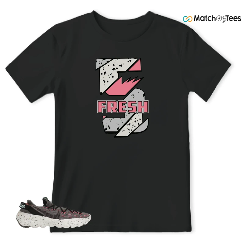 NIKE SPACE HIPPIE 04 PINK BLAST (WOMEN'S) SNEAKER Matching Tees t-shirt