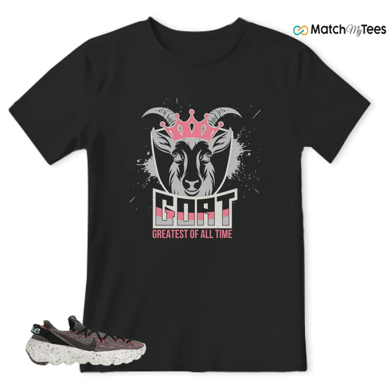 NIKE SPACE HIPPIE 04 PINK BLAST (WOMEN'S) SNEAKER Matching Tees t-shirt