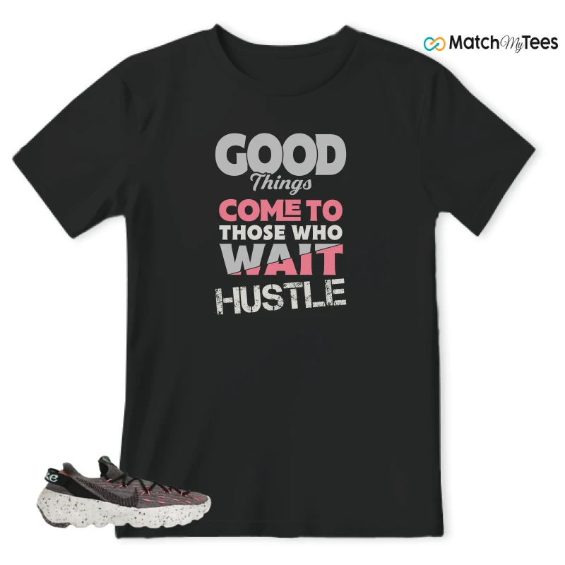 NIKE SPACE HIPPIE 04 PINK BLAST (WOMEN'S) SNEAKER Matching Tees t-shirt