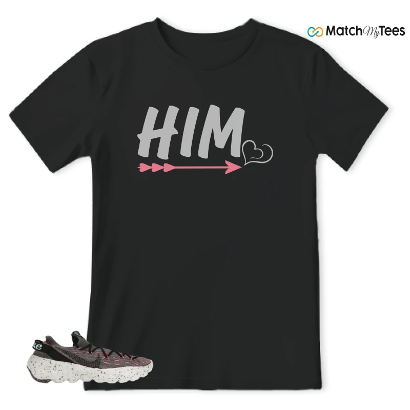 NIKE SPACE HIPPIE 04 PINK BLAST (WOMEN'S) SNEAKER Matching Tees t-shirt