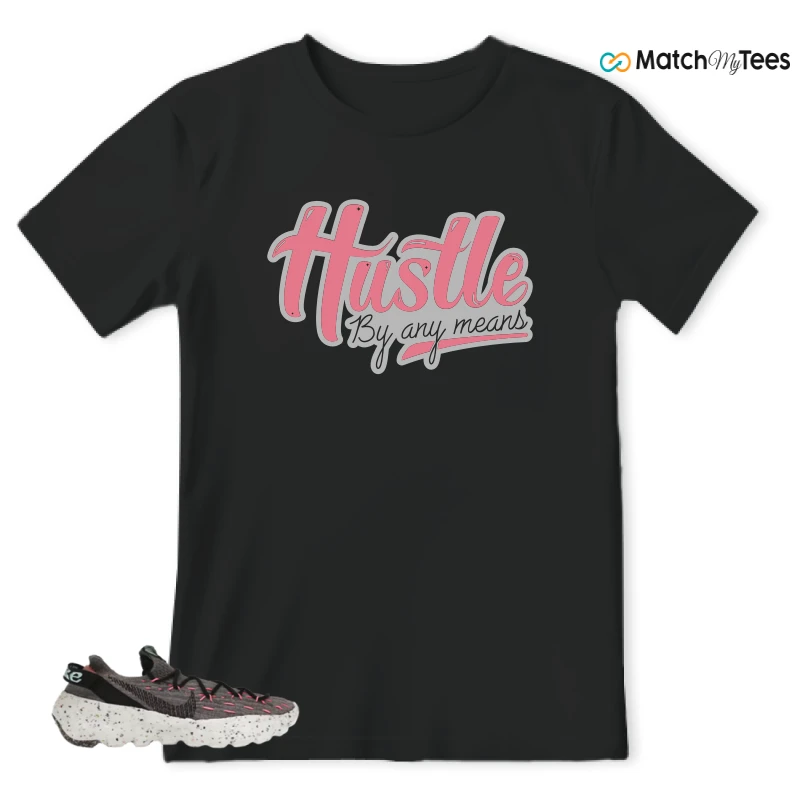 NIKE SPACE HIPPIE 04 PINK BLAST (WOMEN'S) SNEAKER Matching Tees t-shirt